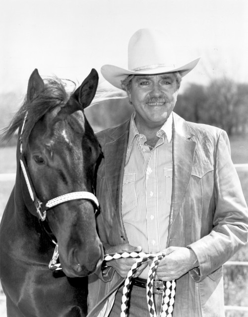 Dale Robertson with Horse Portrait Photo Print - Item # VARCEL694090