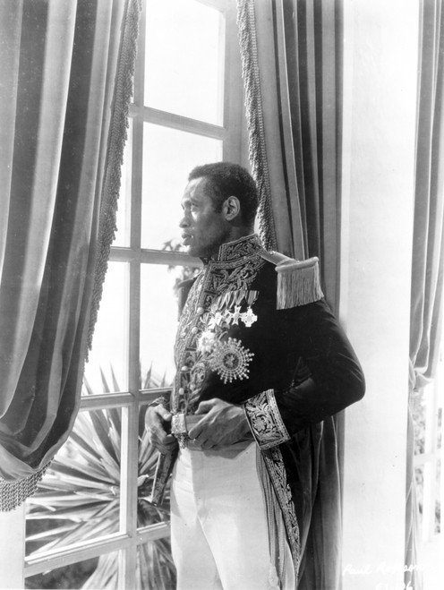 A Portrait Of Paul Robeson in Military Uniform Photo Print - Item # VARCEL694107