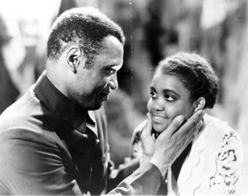 A film still of Paul Robeson and a co star Photo Print - Item # VARCEL694125