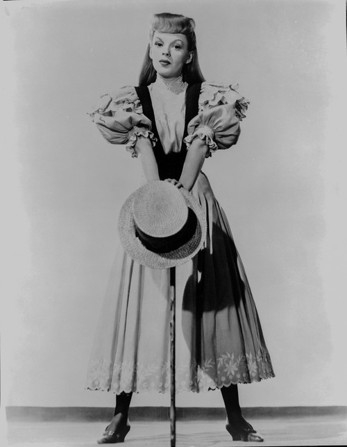 Judy Garland in dress cane and hat Photo Print - Item # VARCEL694113