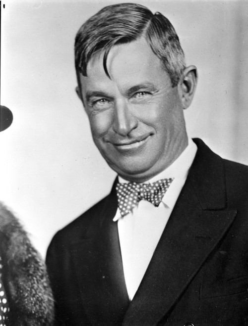 A Portrait Of Will Rogers Photo Print - Item # VARCEL694208