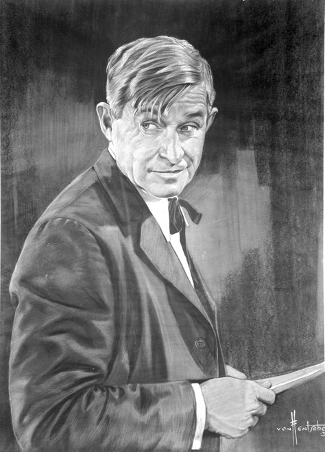 Will Rogers Posed in Black Suit with bow Tie Photo Print - Item # VARCEL694220