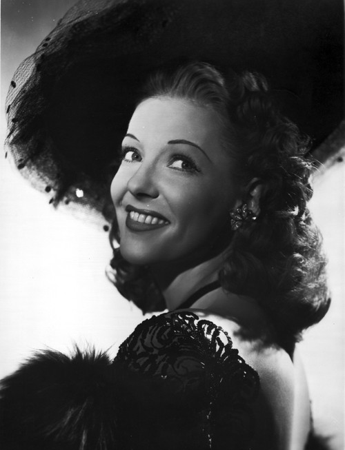 Vivian Blaine smiling and posed Photo Print - Item # VARCEL694238