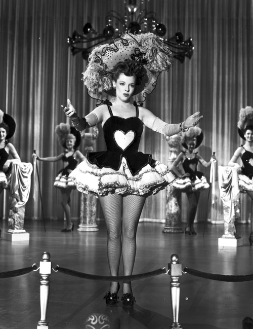 Vivian Blaine on a Skirt and Dancing Photo Print - Item # VARCEL694242