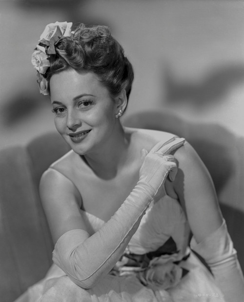 A Portrait Of Olivia De Havilland Photo Print - Item # VARCEL694318