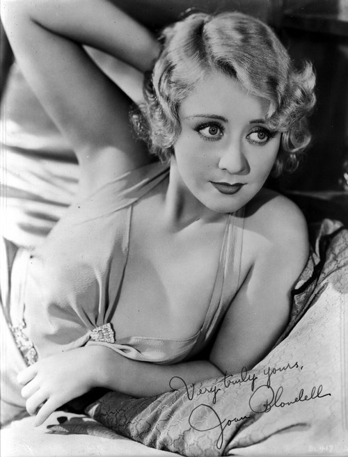 A Signed Portrait Of Joan Blondell Photo Print - Item # VARCEL694343