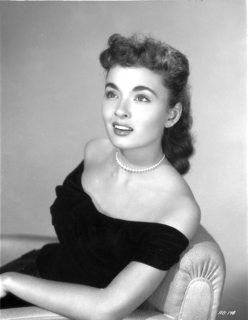 Ann Blyth sitting and smiling Photo Print - Item # VARCEL694444