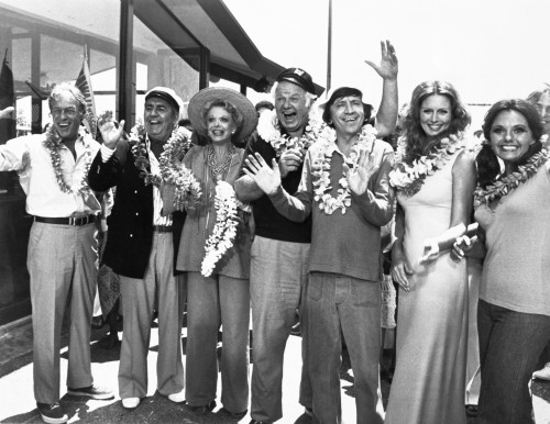 A publicity still of Gilligans Island cast members Photo Print - Item # VARCEL694446
