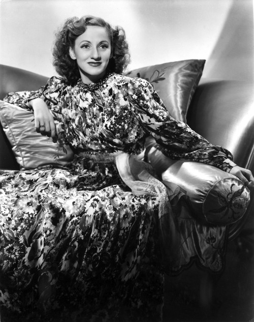 Connie Boswell on a Printed Dress Photo Print - Item # VARCEL694517