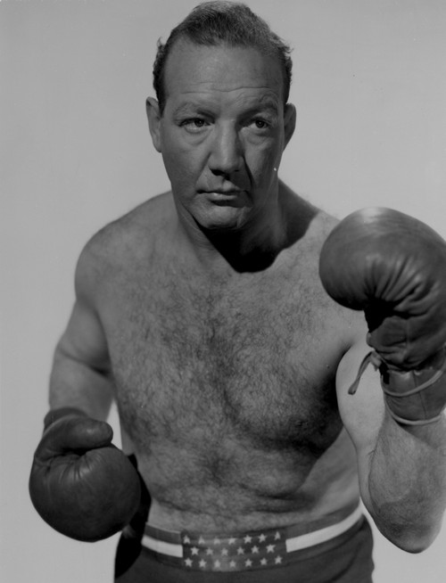 A Portrait Of Maxie Rosenbloom As A Boxer Photo Print - Item # VARCEL694502