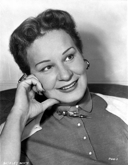 Shirley Booth Leaning and sitting Photo Print - Item # VARCEL694592