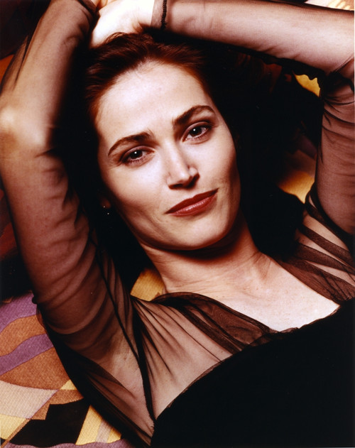Kim Delaney Leaning in Black Dress Photo Print - Item # VARCEL694595