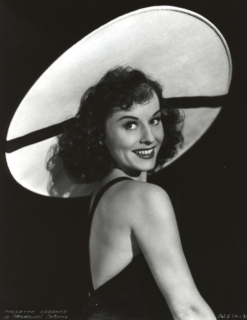 Paulette Goddard Sideways Portrait Photo Print - Item # VARCEL694634