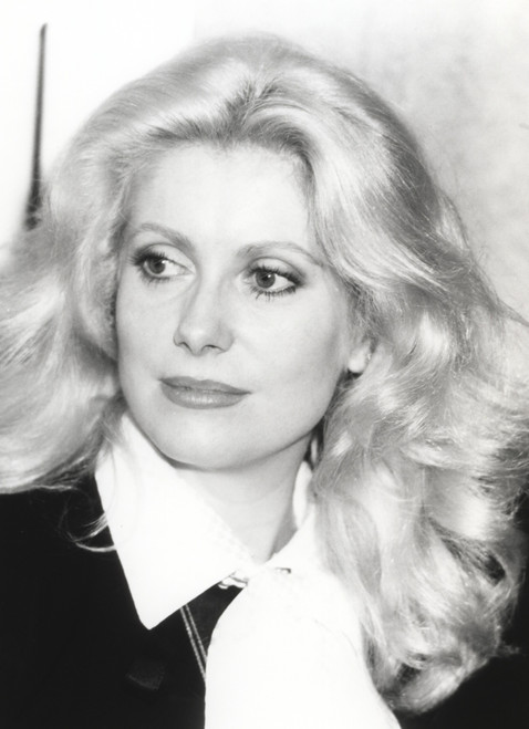 Catherine Deneuve in a Suit with Curly Hairstlye Photo Print - Item # VARCEL694725