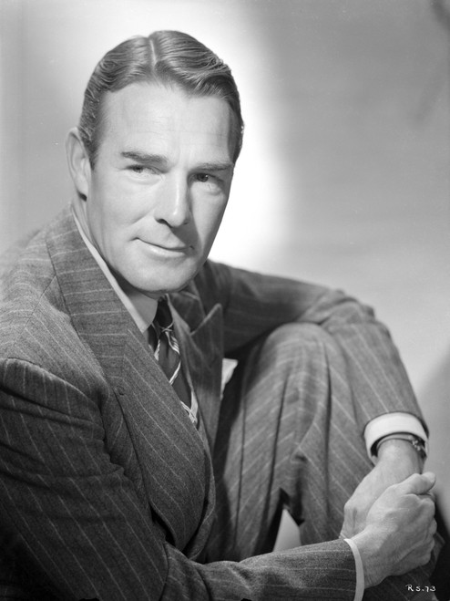 A Portrait Of Randolph Scott Photo Print - Item # VARCEL694751