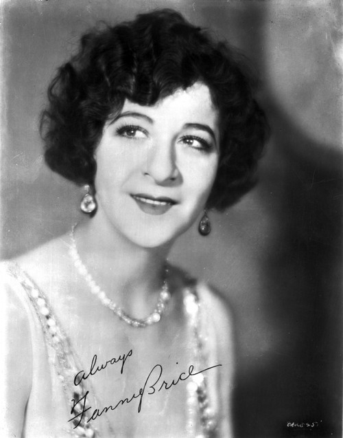 A Portrait Of Fannie Brice Photo Print - Item # VARCEL694794