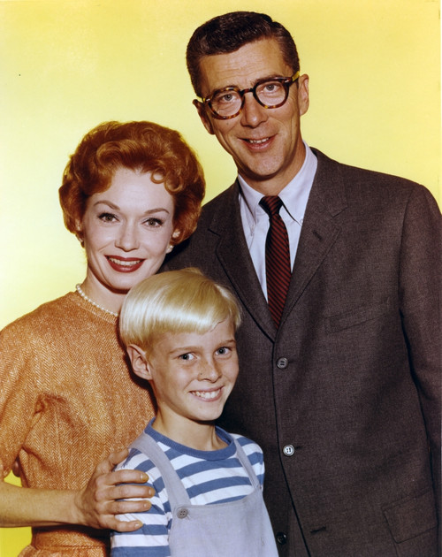Dennis The Menace Family Portrait in Yellow Background Photo Print - Item # VARCEL694801