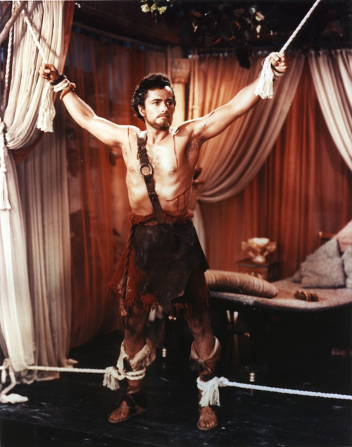 John Derek Tied Up in Barbarian Outfit Photo Print - Item # VARCEL694845