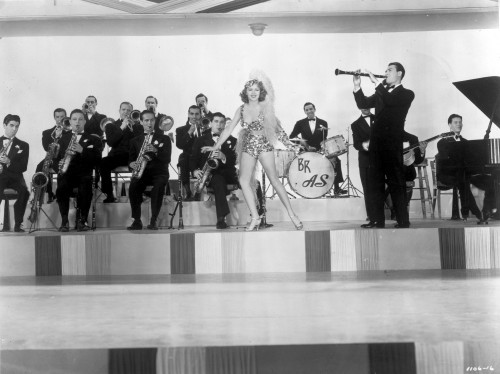 Portrait of Artie Shaw on Stage with A Dancer Photo Print - Item # VARCEL694858