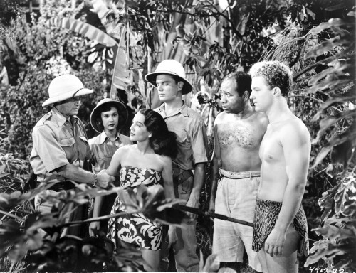 A film still of Johnny Sheffield and co stars Photo Print - Item # VARCEL694923