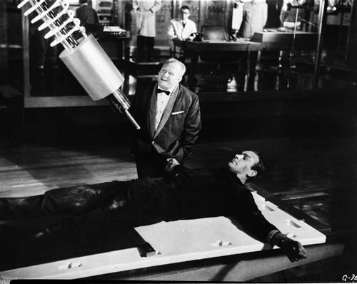 Goldfinger Movie Scene Group Picture Photo Print - Item # VARCEL695027