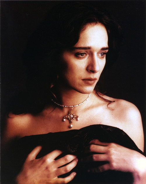 Valeria Golino Posed in Black Cloth Photo Print - Item # VARCEL695047