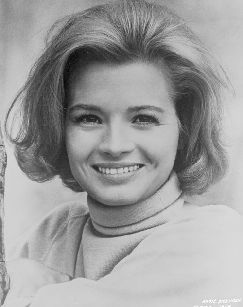 Angie Dickinson Showing a Big Smile in Classic Close Up Portrait Photo Print - Item # VARCEL695113