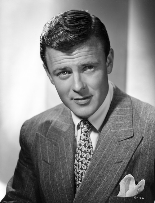 A Portrait Of Robert Sterling Photo Print - Item # VARCEL695180