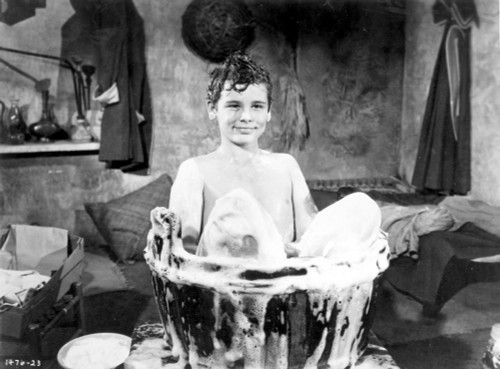 Dean Stockwell Taking Bath Photo Print - Item # VARCEL695213