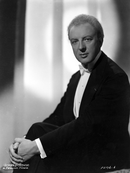 A Portrait Of Leopold Stokowski Photo Print - Item # VARCEL695217