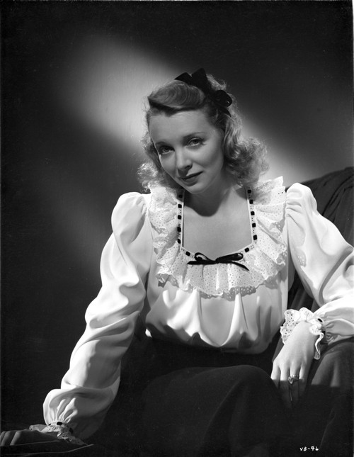 Virginia Bruce Posed in White Blouse Photo Print - Item # VARCEL695220