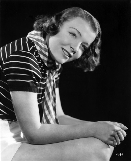 Jane Bryan Seated in Classic Photo Print - Item # VARCEL695248