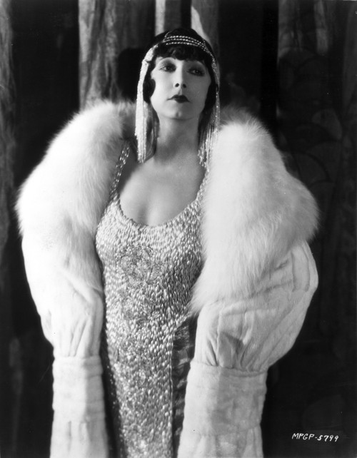 Mae Busch Portrait in Classic Photo Print - Item # VARCEL695276