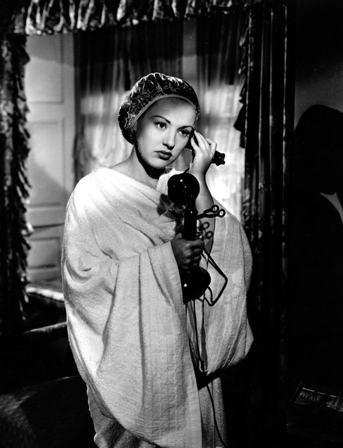 Betty Grable Posed in a Bath Towel Photo Print - Item # VARCEL695315