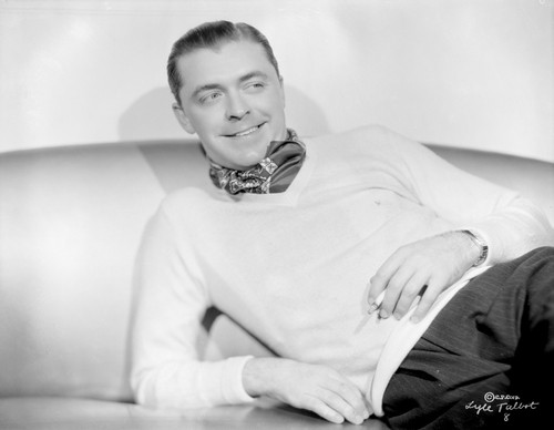 A portrait of Lyle Talbot Photo Print - Item # VARCEL695325