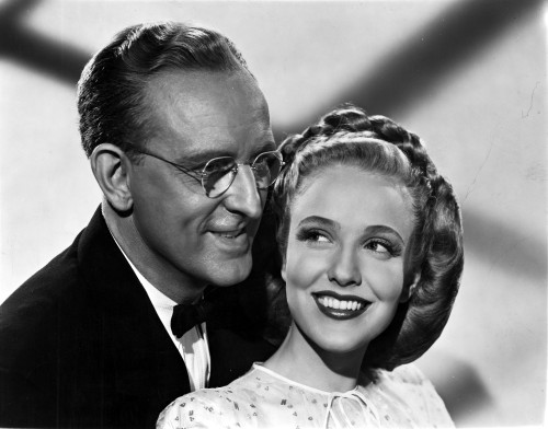 A portrait of Georgia Carroll and Kay Kyser Photo Print - Item # VARCEL695382