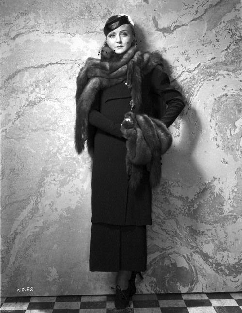 Nancy Carroll standing in Classic Photo Print - Item # VARCEL695415