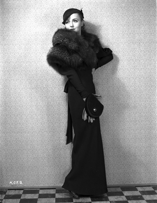 Nancy Carroll standing Posed in Classic Photo Print - Item # VARCEL695419