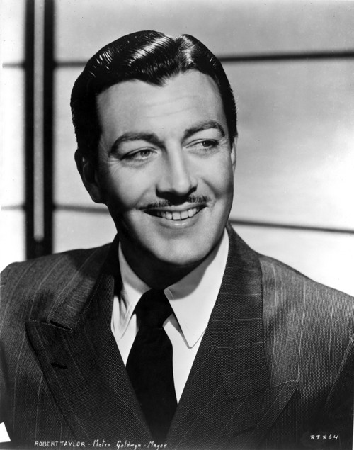 Robert Taylor Grinning in Suit Photo Print - Item # VARCEL695447