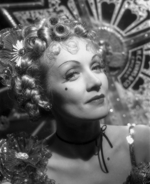 Marlene Dietrich Close Up Portrait with Mole in Right Cheeks Photo Print - Item # VARCEL695457