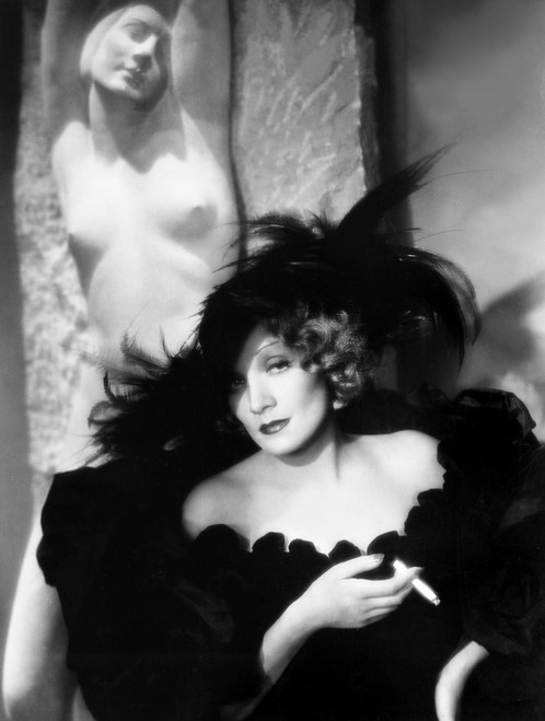 A Portrait Of Marlene Dietrich Photo Print - Item # VARCEL695484