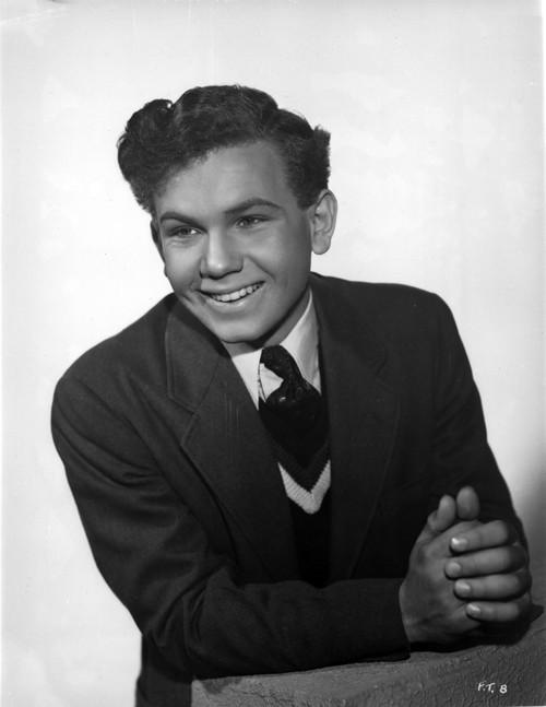 Frankie Thomas posed in Formal Attire Photo Print - Item # VARCEL695569