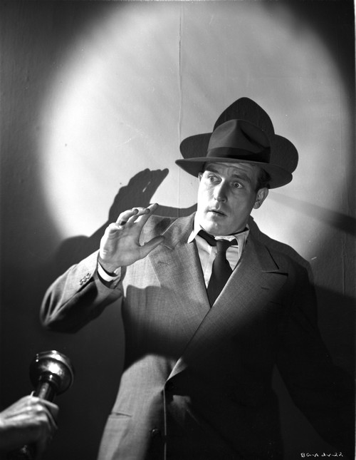 A Publicity Still Of Lawrence Tierney Photo Print - Item # VARCEL695602