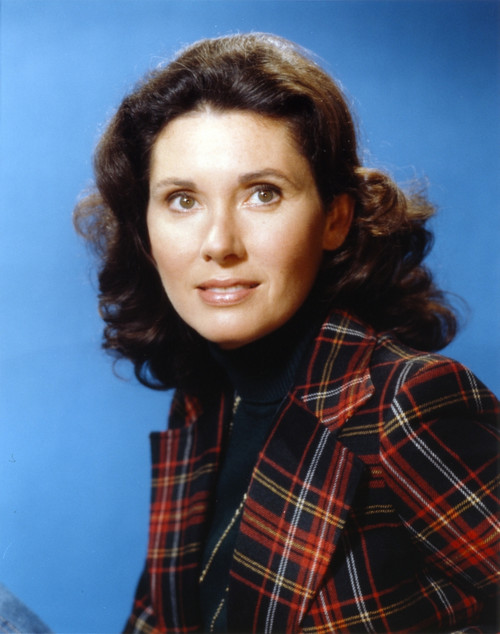 Elinor Donahue Blue Background Close Up Portrait Photo Print - Item # VARCEL695630