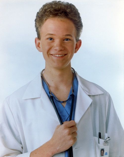 Doogie Howser wearing White Coat Portrait Photo Print - Item # VARCEL695674