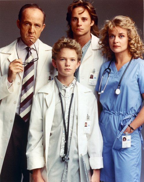 Doogie Howser Cast Portrait in Uniforms Photo Print - Item # VARCEL695678