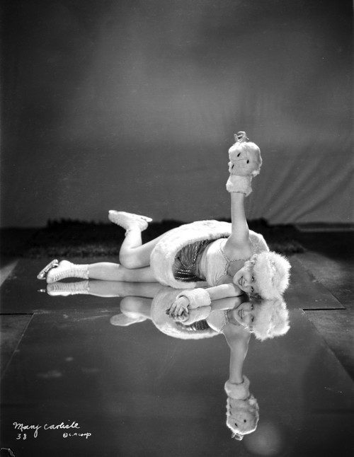 Mary Carlisle Lying in Classic Photo Print - Item # VARCEL695676