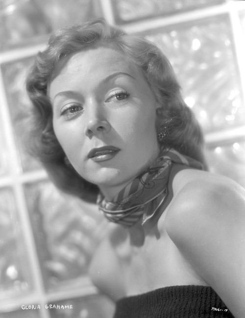 Gloria Grahame wearing Black Gown Photo Print - Item # VARCEL695721