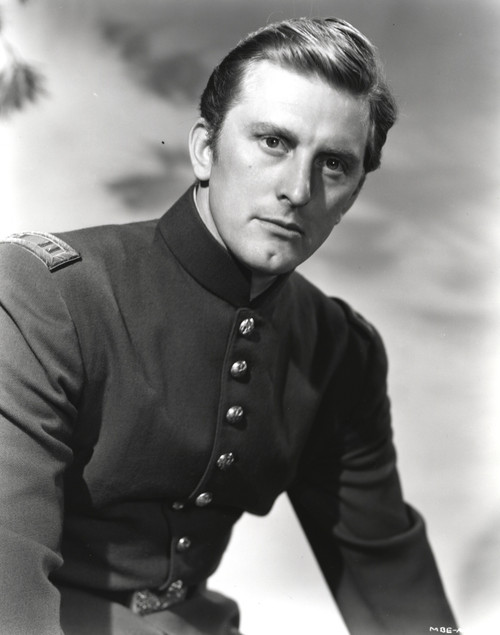 Kirk Douglas wearing Black Fit Long Sleeves Photo Print - Item # VARCEL695778