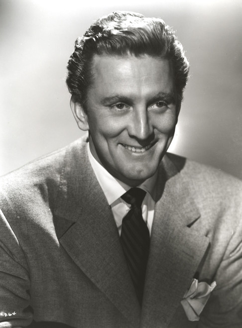 Kirk Douglas smiling in Formal Outfit Portrait Photo Print - Item # VARCEL695786